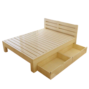 JESMARY – Giường Gỗ Có Hộc Kéo Cao Cấp, Xưởng Sản Xuất Nhận Đóng Theo Yêu Cầu
